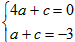 在平面直角坐标系xOy中，已知抛物线y=a（x+1）2+c （a>0）与x轴交于A、B两点（点A在点B的左侧）...