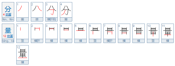 分量和份量有什么区别？