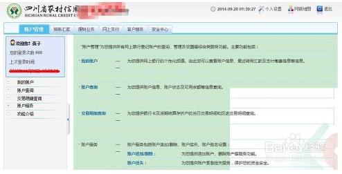 怎样登陆四川农村信用社个人网上银行