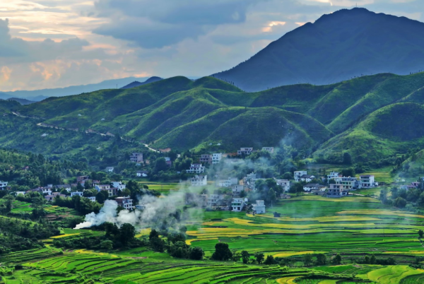 古诗《山村》