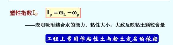 塑性指数名词解释