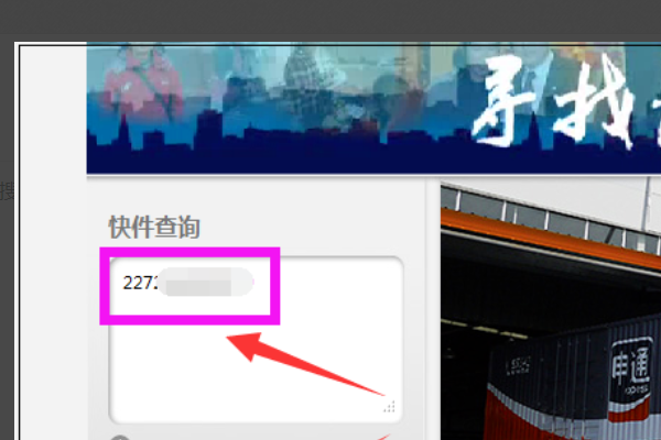 要怎来自么查询申通快递的单号