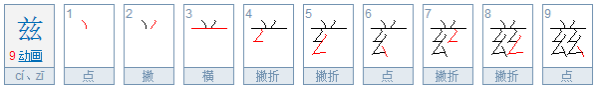 兹证明中的兹是来自什么意思？