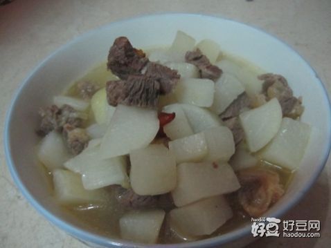 萝卜炖牛肉的家常做法