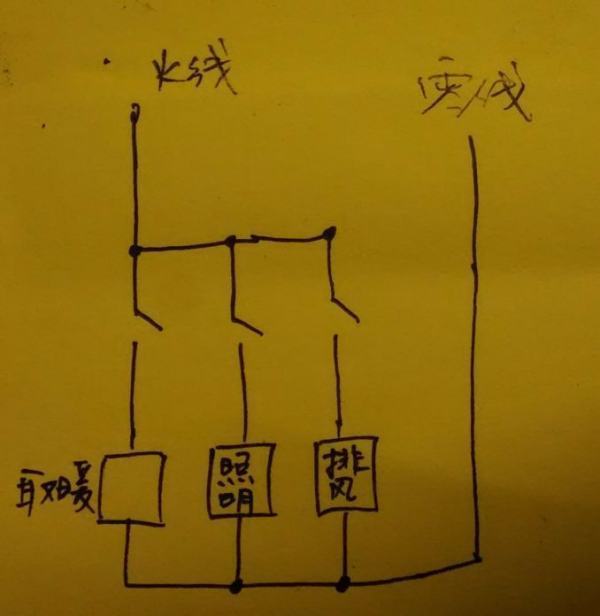 浴霸如何接线?来自