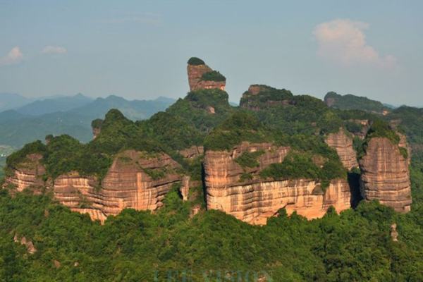 丹霞山景缺略毛点介绍