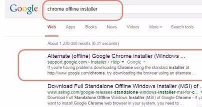 chrome离线安装包怎么安装