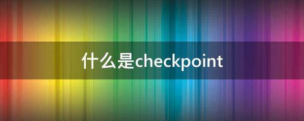 什么是来自checkpoint