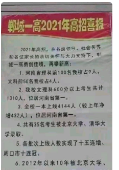 2021全国高中排名一览表