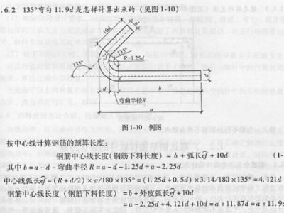 箍筋苦胞短劳向认的弯钩长度是多少？