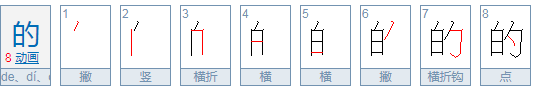 的是什么词性？