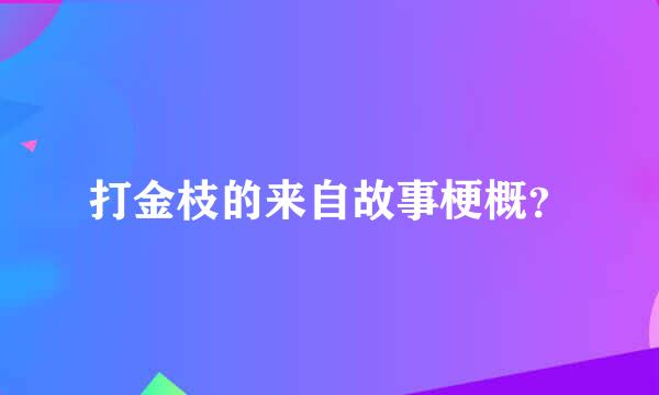 打金枝的来自故事梗概？