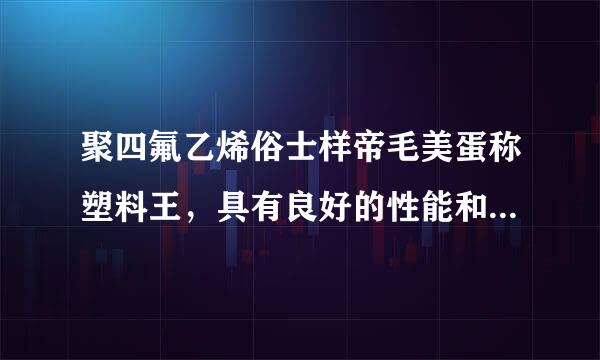 聚四氟乙烯俗士样帝毛美蛋称塑料王，具有良好的性能和广泛的用途，它的结构简式正确的