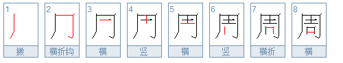 周字的繁体怎么写