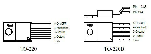 LM2来自596调压芯片应用电路图