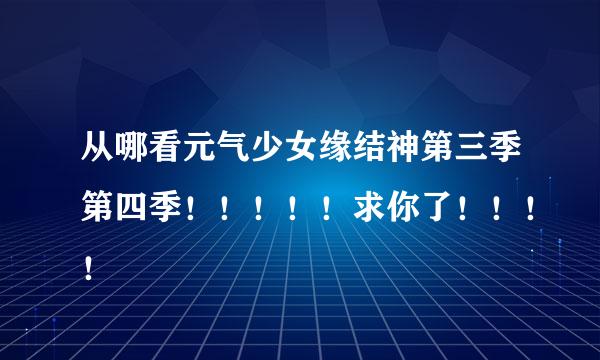 从哪看元气少女缘结神第三季第四季！！！！！求你了！！！！