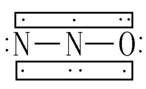 一氧化二氮结构式是什么？