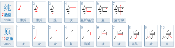 纯原什么意思？