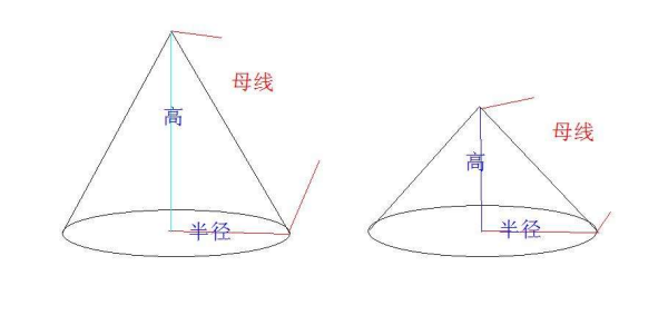 什么是圆锥的母线？