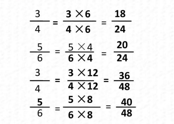 通分的方法口诀