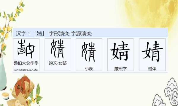 一个女字旁一个青读什么