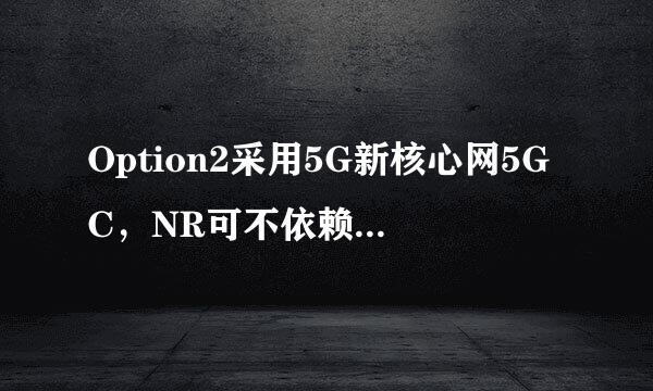 Option2采用5G新核心网5GC，NR可不依赖于LTE独立工作，终端功耗复杂度相对简单，标准上比NSA晚（）个月。