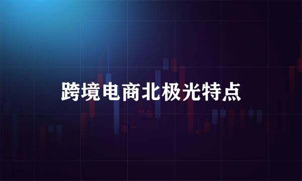 跨境电商北极光特点