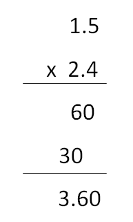 竖式计算．1.5×2.4=