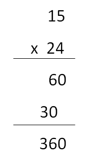 竖式计算．1.5×2.4=