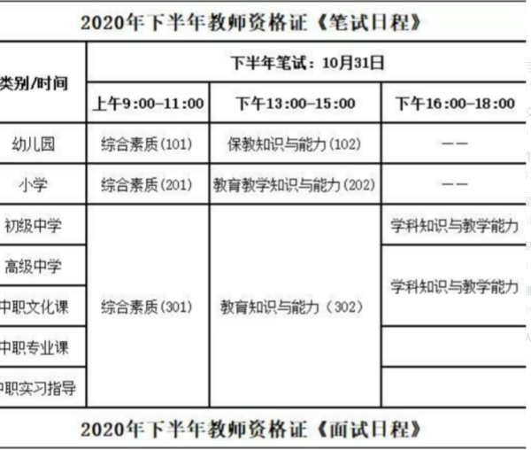 教师编制考试时间2021？