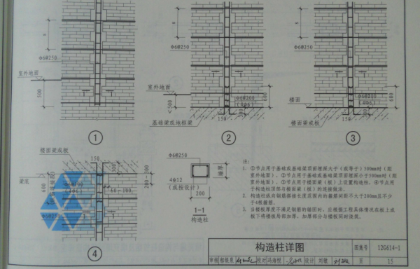 构造柱的尺寸？