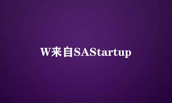 W来自SAStartup