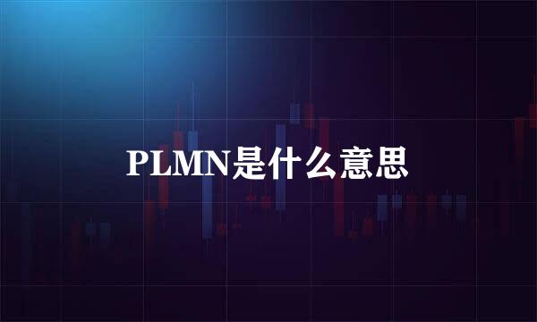 PLMN是什么意思