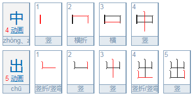 中出是什么意思？连率希煤项企