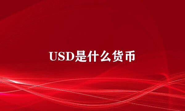 USD是什么货币