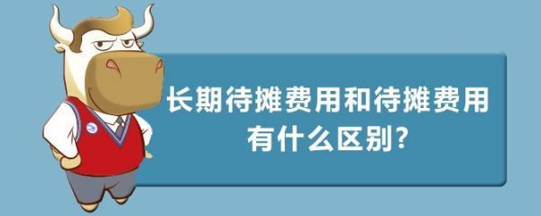 累计摊销和长期待摊费用的区别