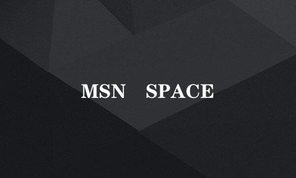 MSN SPACE