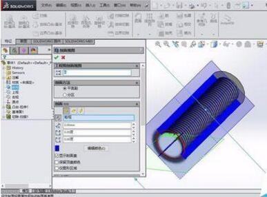 SolidWorks画真实螺纹，外螺纹与内螺纹怎么画步容货体行代委她