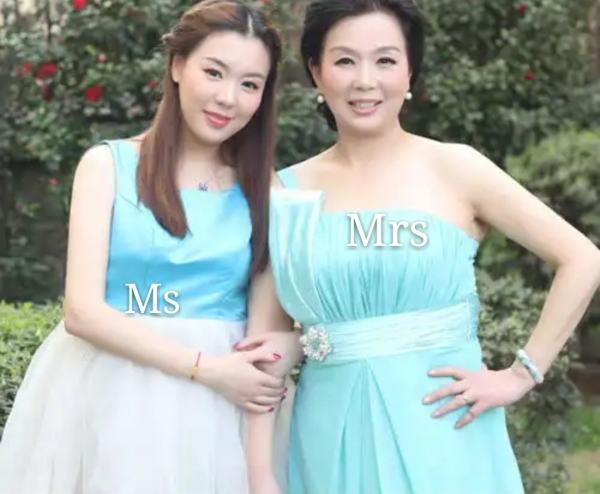 Mrs.和Ms.有什么区别？