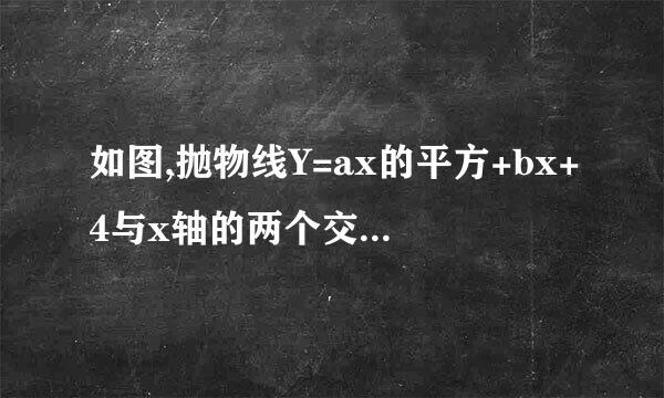 如图,抛物线Y=ax的平方+bx+4与x轴的两个交点分别为A(-4,0)B(2,0),与y轴交于点C，顶点为DE（1,2）来自。。。。