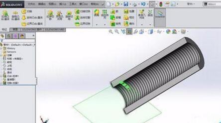 SolidWorks画真实螺纹，外螺纹与内螺纹怎么画步容货体行代委她