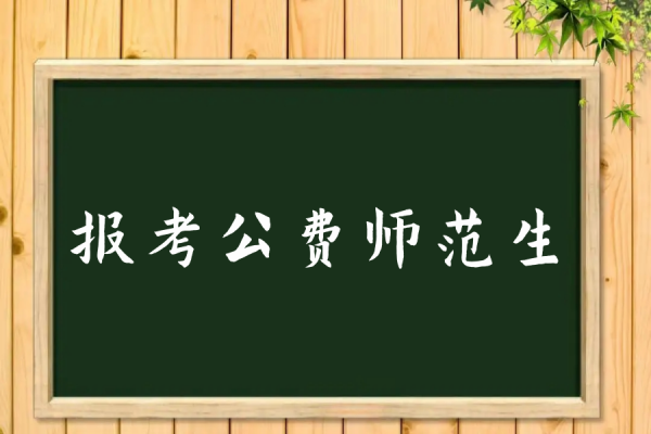 报菜投欢充协夜笔考公费师范生的程序