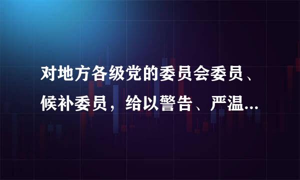 对地方各级党的委员会委员、候补委员，给以警告、严温效重警告处分，应由( )纪律检查委员会批准，并报它的同阶间神系传集块重画督级党的委员会备案。