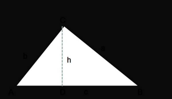 三角形面积公式三角函数