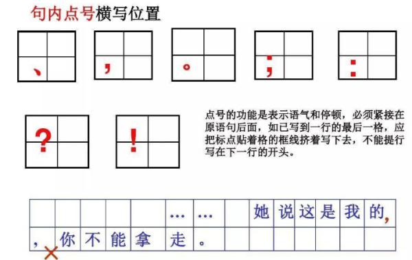 标点符号大全及用法表