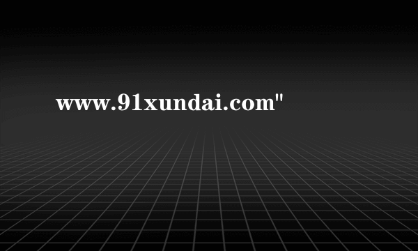 www.91xundai.com