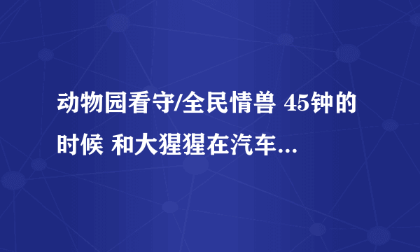 动物园看守/全民情兽 45钟的时候 和大猩猩在汽车里的那段 摇滚歌曲叫什么