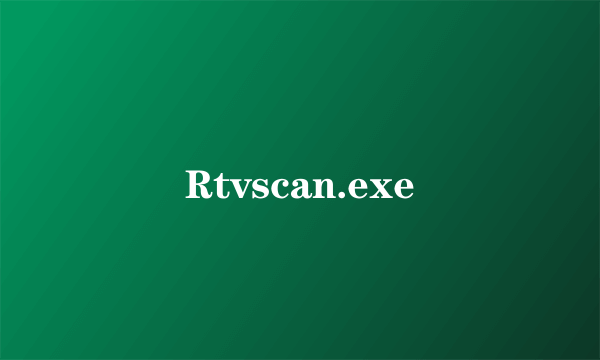 Rtvscan.exe