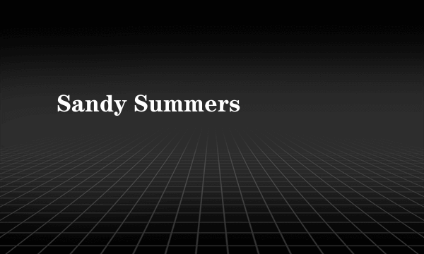 Sandy Summers