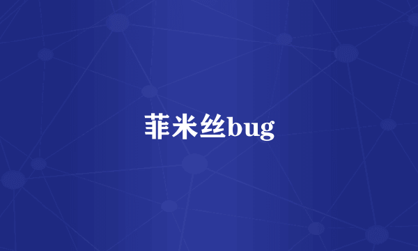 菲米丝bug